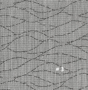 Gray DuraVinyl Marine Flooring, Ventura Series, with a subtle woven texture and wavy pattern.