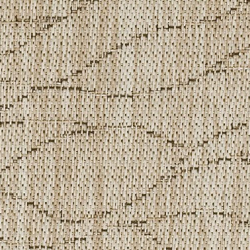 Close-up of DuraVinyl Marine Flooring Ventura Series, a light beige woven vinyl with subtle dark threads.