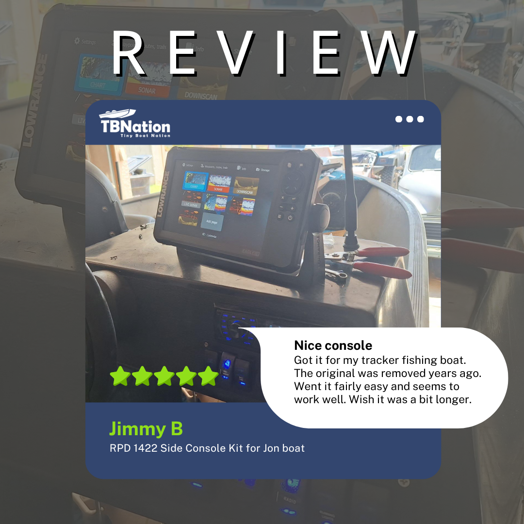 RPD 1422 Side Console Kit for Jon boat | Shipping Time: 1-2 Weeks