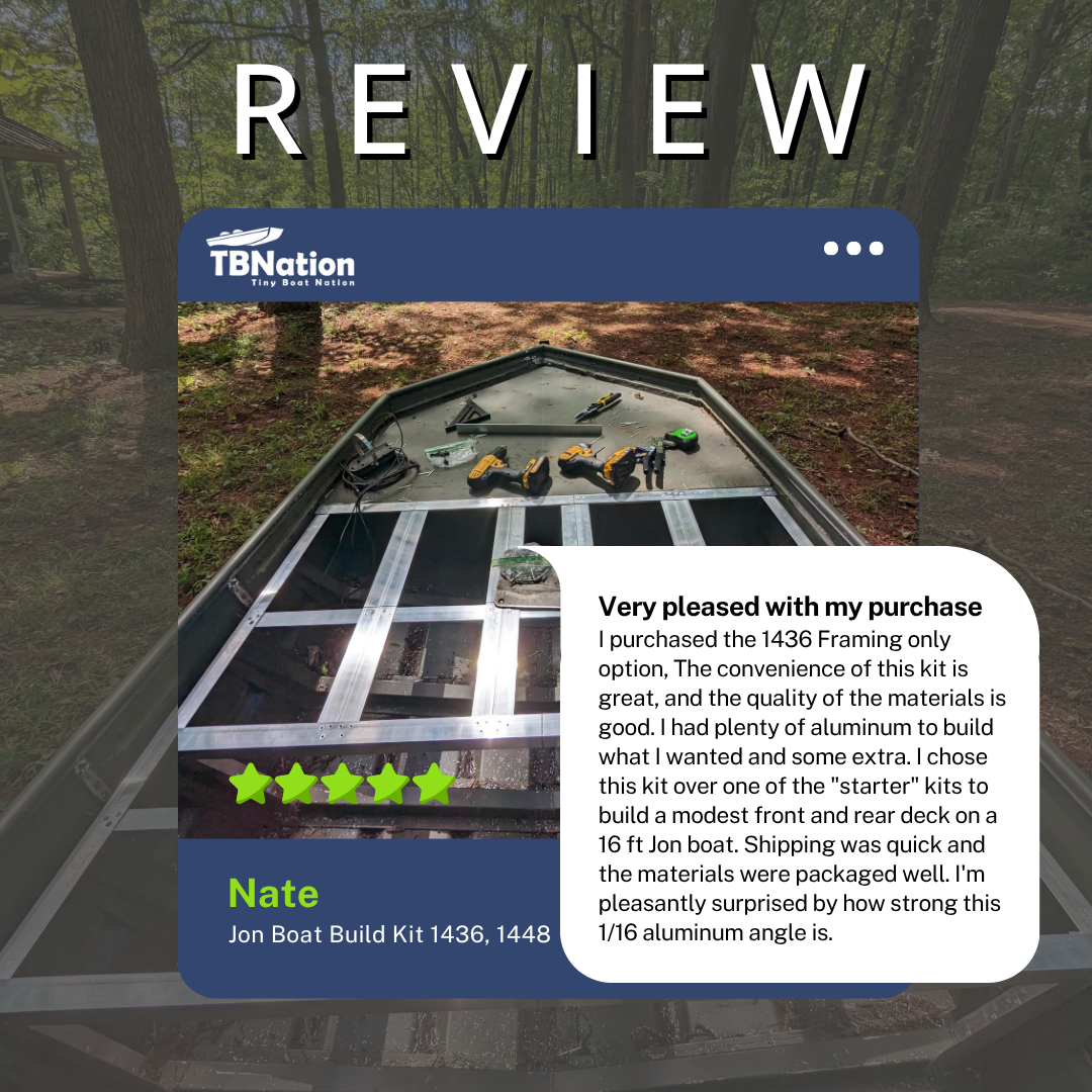 Jon Boat Build Kit 1436, 1448, 1542