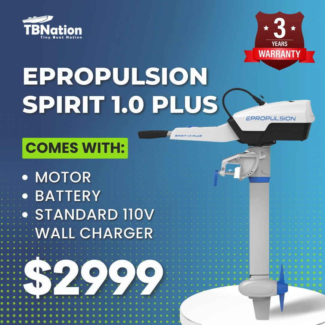 Image of the Epropulsion Spirit 1.0 Plus, showcasing its sleek design and advanced features for enhanced performance.