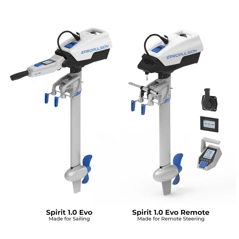 EPropulsion Spirit 1.0 EVO - 3HP Electric Outboard Motor