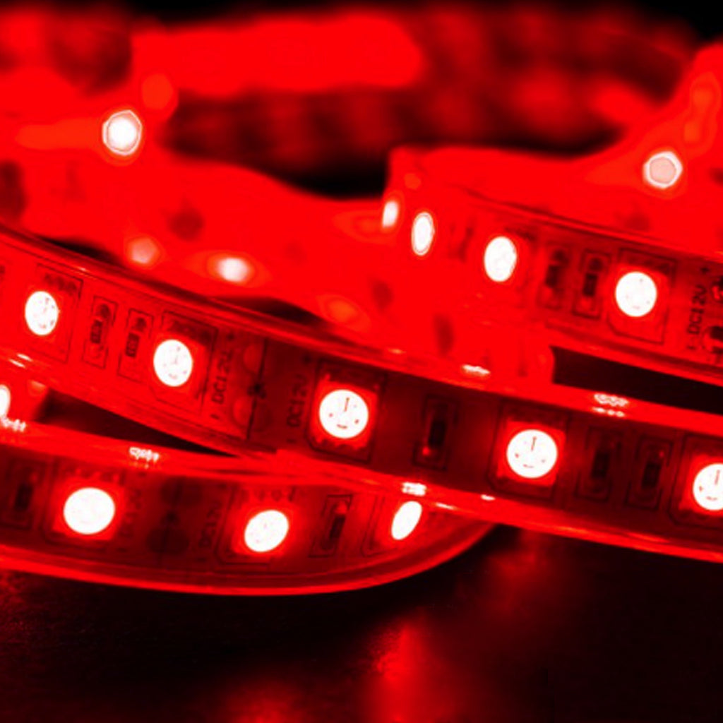 Waterproof Flexible Light Strip - IP68 - 12V Red