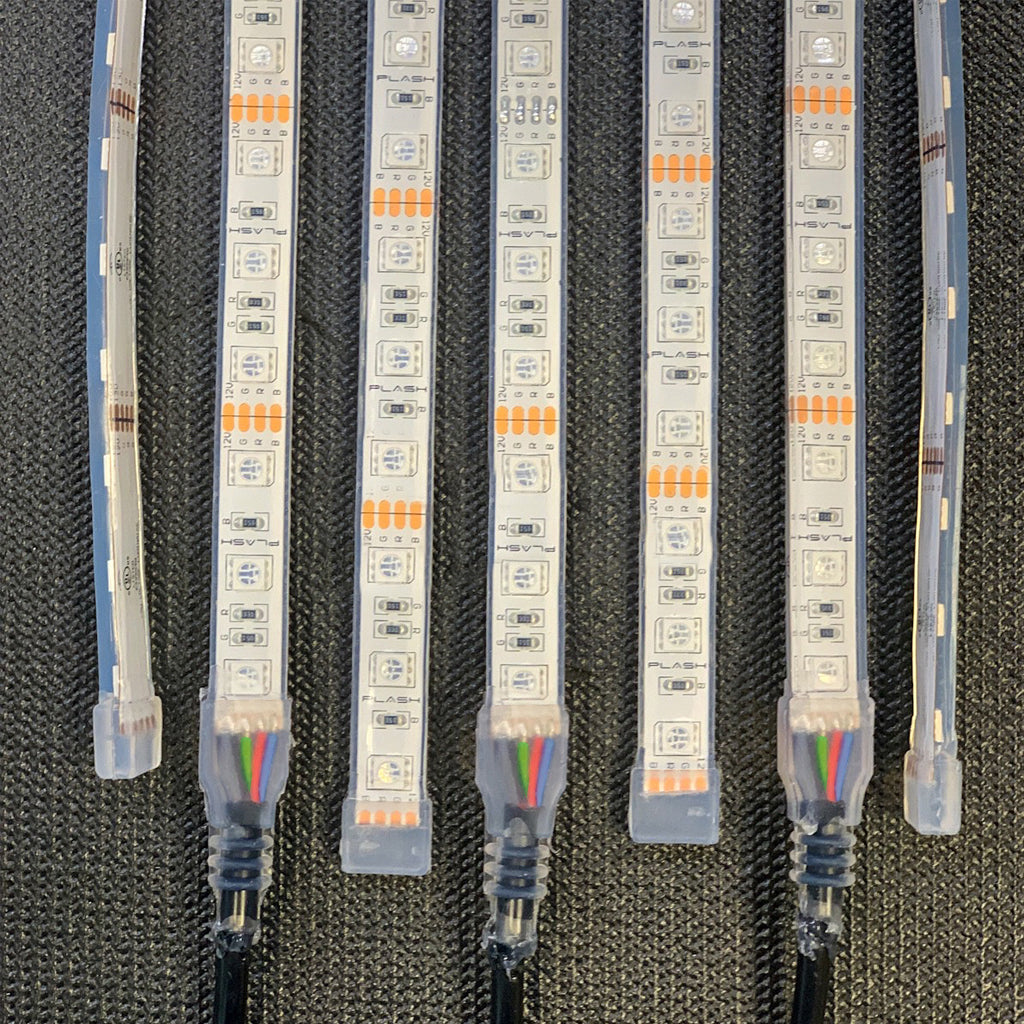 Waterproof Flexible Light Strip - IP68 - 12V RGB Color Changing
