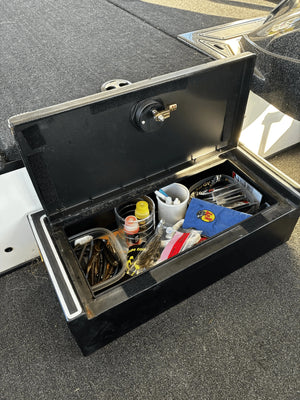 Heavy Duty CUSTOM Aluminum Step Box Console With Dry Hatch