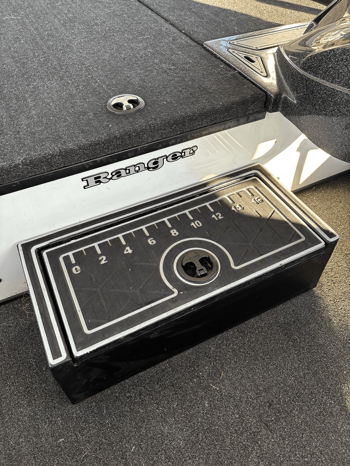 Heavy Duty CUSTOM Aluminum Step Box Console With Dry Hatch