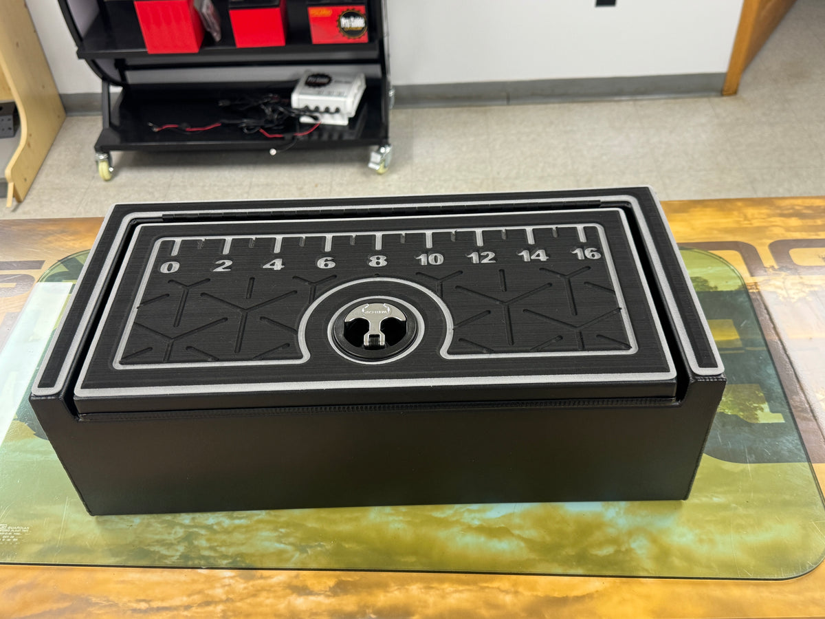 Heavy Duty CUSTOM Aluminum Step Box Console With Dry Hatch