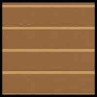 Brown and tan two-tone HydroTurf EVA foam decking sheet with flat, un-routed brushed finish.