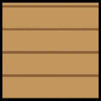 HydroTurf two-tone EVA foam decking sheet, un-routed flat finish, in a brown color.