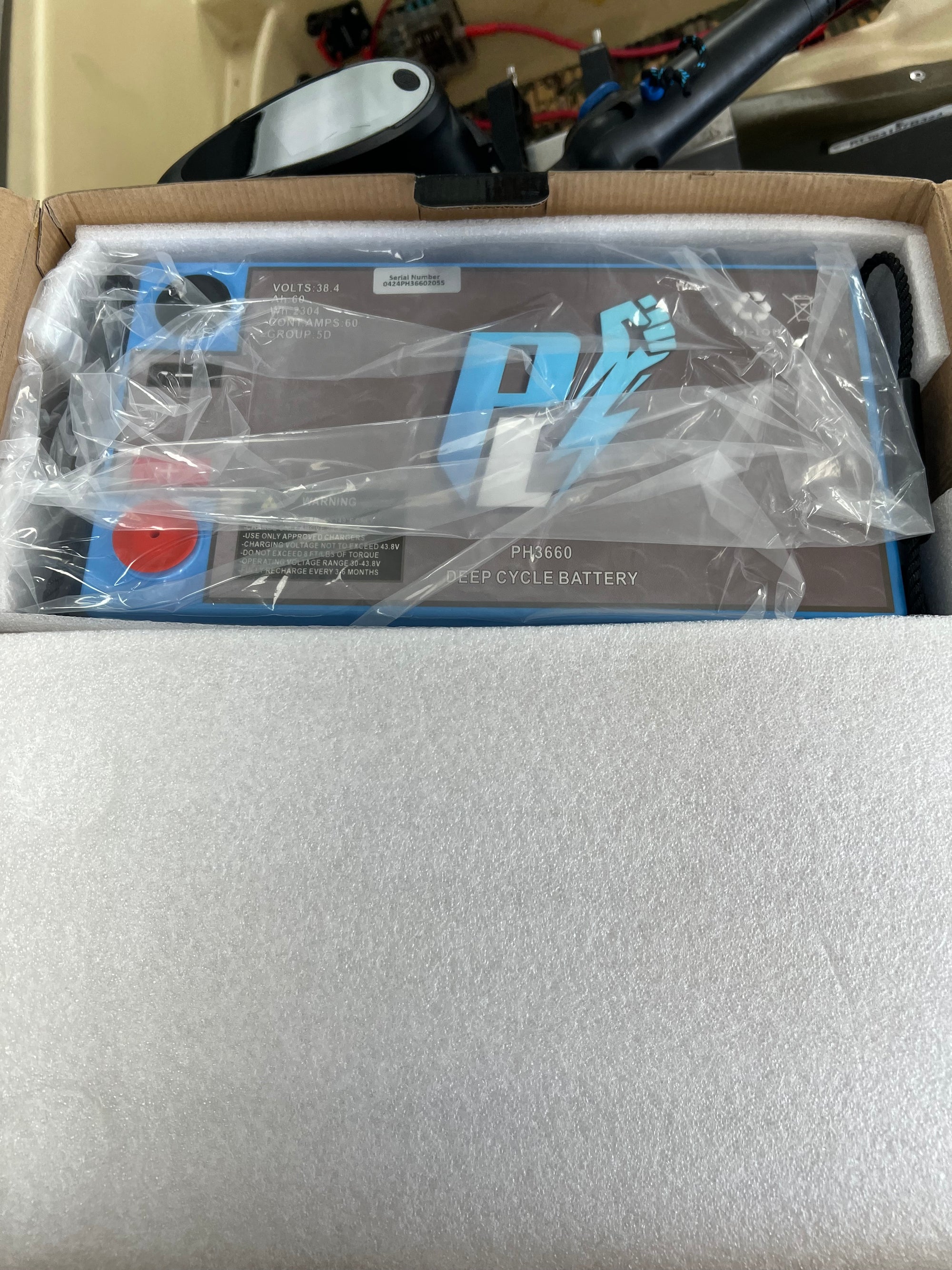 Power House 36v 60ah Deep Cycle Lithium Battery - OPEN BOX