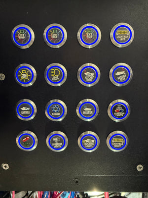 Plashlights REVERT Switches 22mm for Boat Electrical