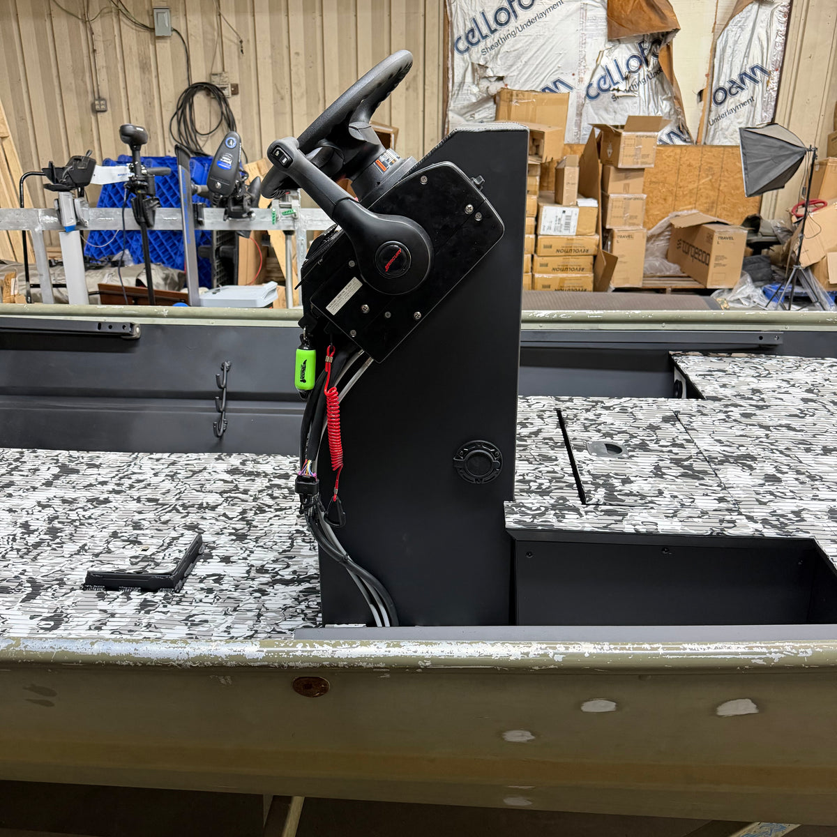 Aluminum Center Console