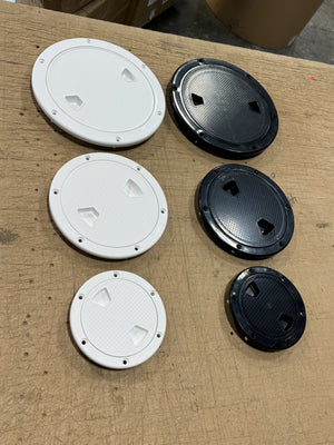 Round Deck Plate with Screw Cap