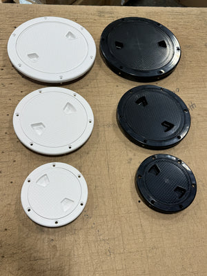 Round Deck Plate with Screw Cap