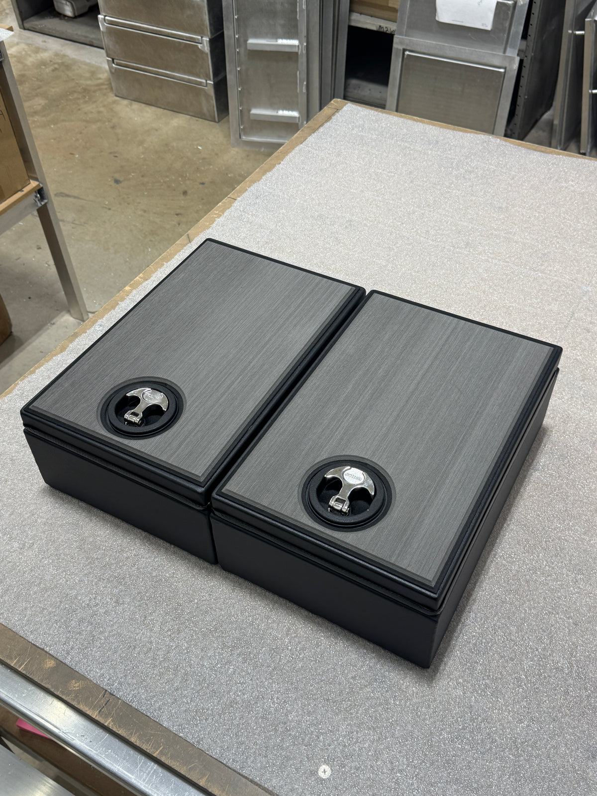 Heavy Duty CUSTOM Aluminum Center Console Box With Dry Hatch