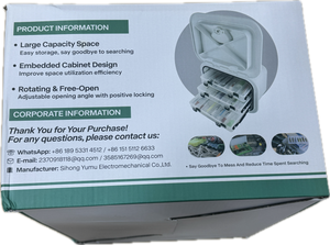 Boat Hatch with Tackle Box Storage (14.75"x10.65")