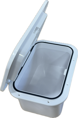 Boat Hatch with Tackle Box Storage (14.75"x10.65")