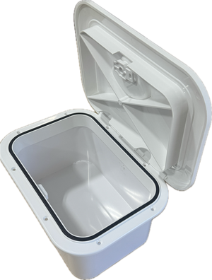 Boat Hatch with Tackle Box Storage (14.75"x10.65")