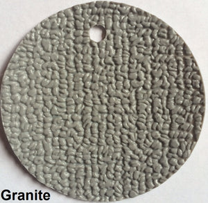 MariDeck Marine Vinyl Boat Flooring sample in Granite, showing its textured, slip-resistant surface.