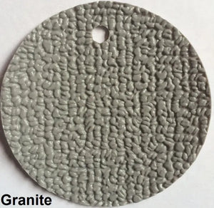 MariDeck Marine Vinyl Boat Flooring sample in Granite, showing its textured, slip-resistant surface.