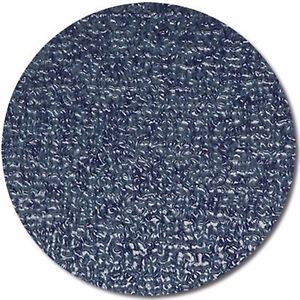 Close-up of dark blue MariDeck marine vinyl boat flooring with a textured, slip-resistant surface.