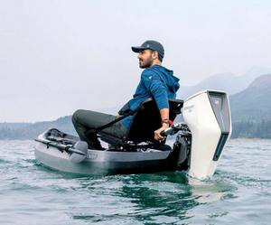 Mercury Avator Electric Outboard Motor in water