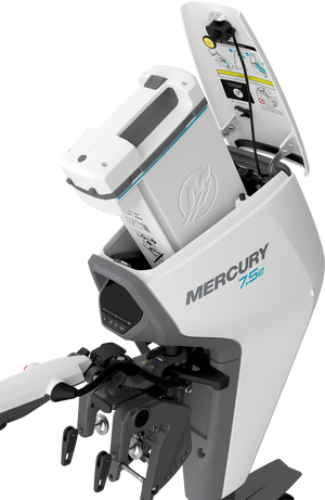 Mercury Avator Electric Outboard Motor interior parts
