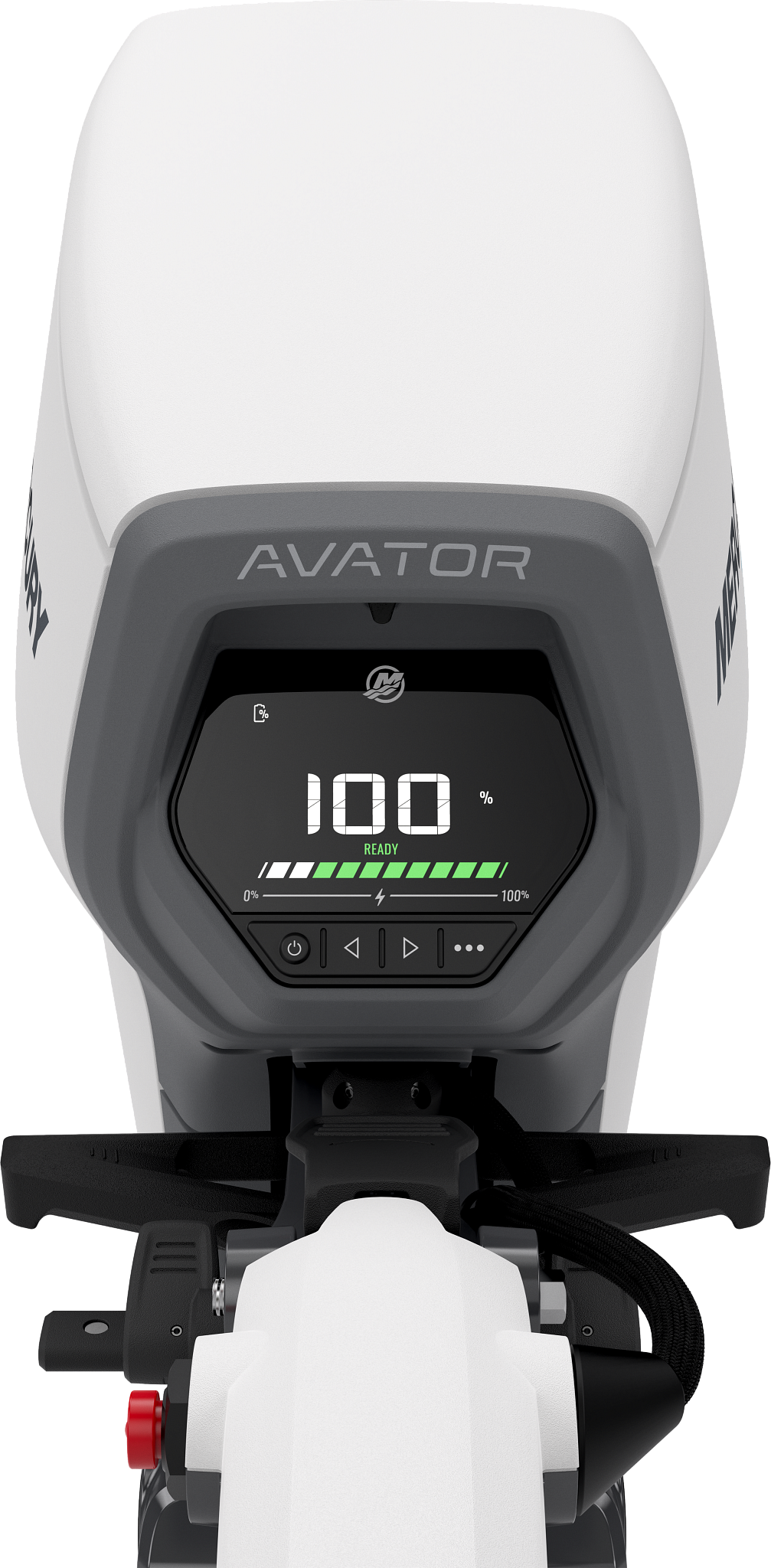 Mercury Avator Electric Outboard Motor avator display