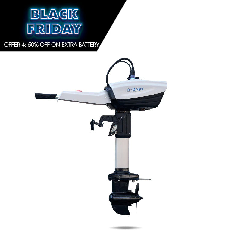 Bixpy N-3 Outboard Motor and Battery Kit
