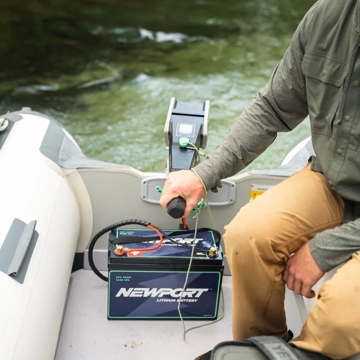 Newport 36V 40AH Extended Range Lithium (LiFePO4) Outboard Motor Battery-Marine Battery-6-Tiny Boat Nation