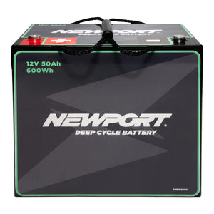 Newport 12V 50AH Deep Cycle Marine Battery