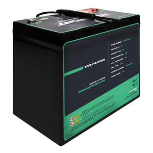 Newport 12V 50AH Deep Cycle Marine Battery