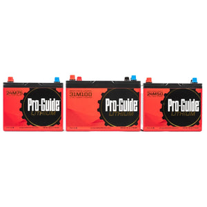 PRO-GUIDE 12V LITHIUM DEEP CYCLE BATTERIES