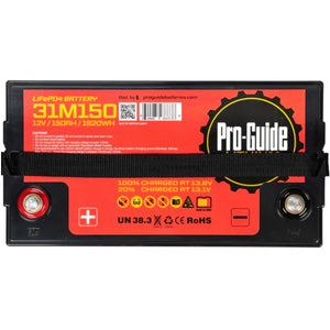 PRO-GUIDE 12V LITHIUM DEEP CYCLE BATTERIES