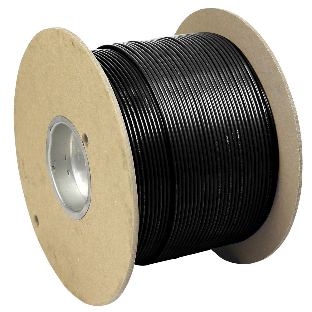 Pacer Black 10 AWG Primary Wire - 1,000&#39;-Electrical-1-Tiny Boat Nation
