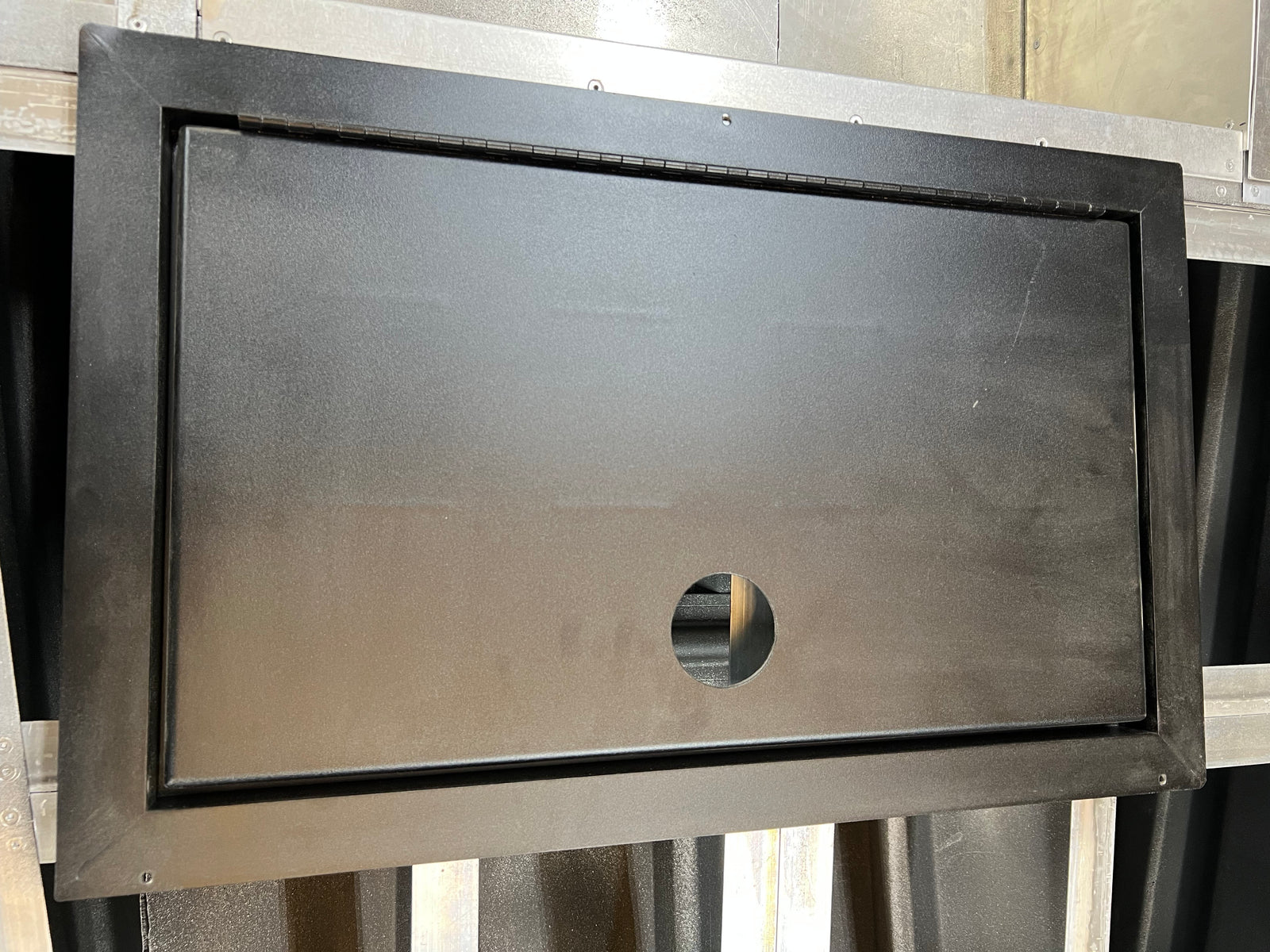 Pre-Drill 2.5" Latch Hole