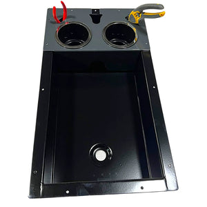 Premium Recessed Trolling Motor Pedal Tray