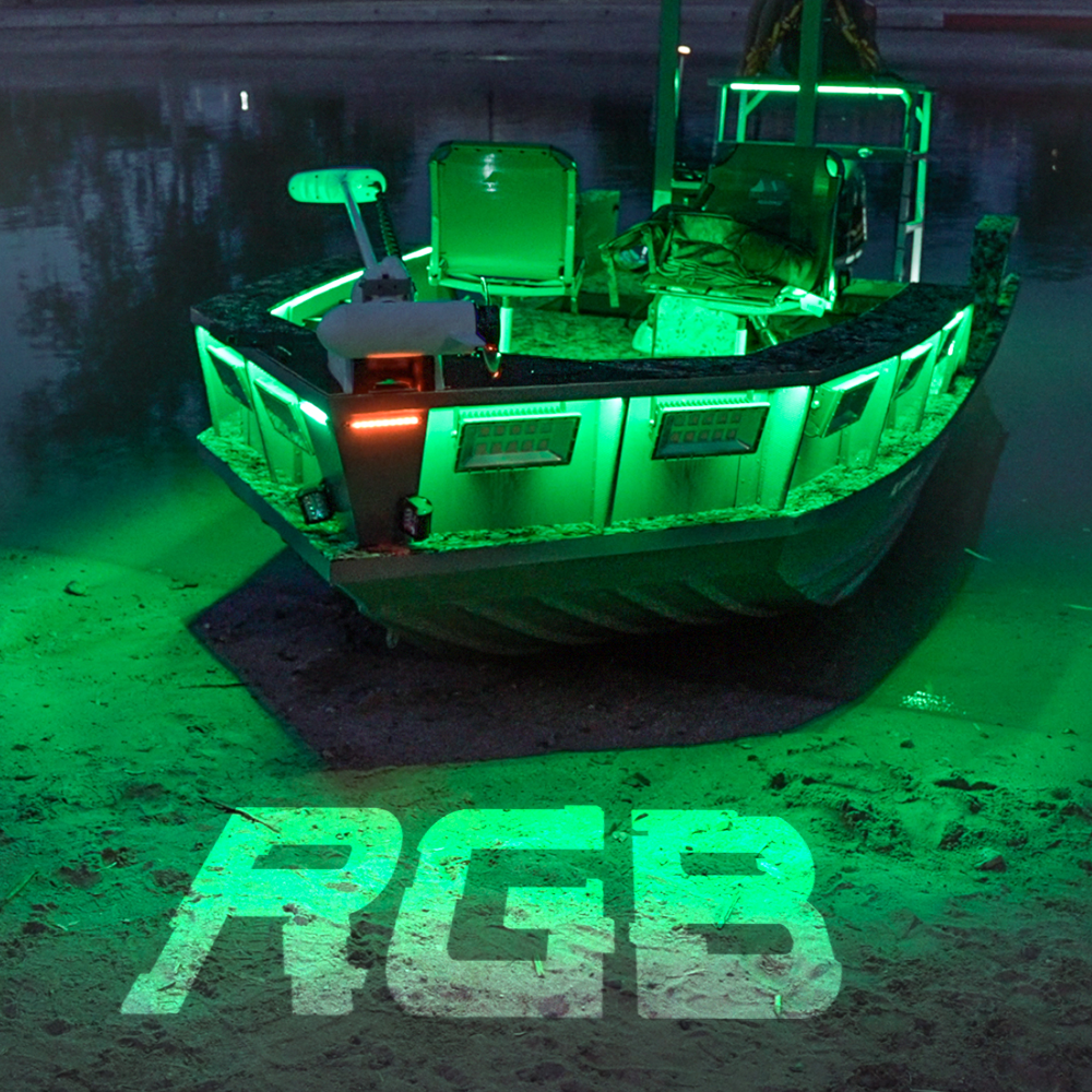 Plashlight 12V RGBW Color Changing Waterproof Flexible Light Strip - I -  Tiny Boat Nation