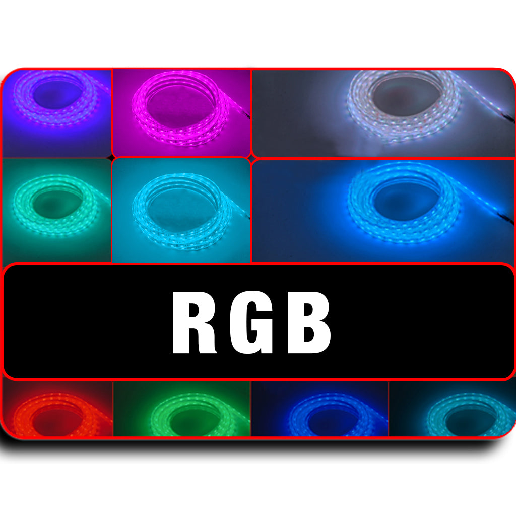 Waterproof Flexible Light Strip - IP68 - 12V RGB Color Changing