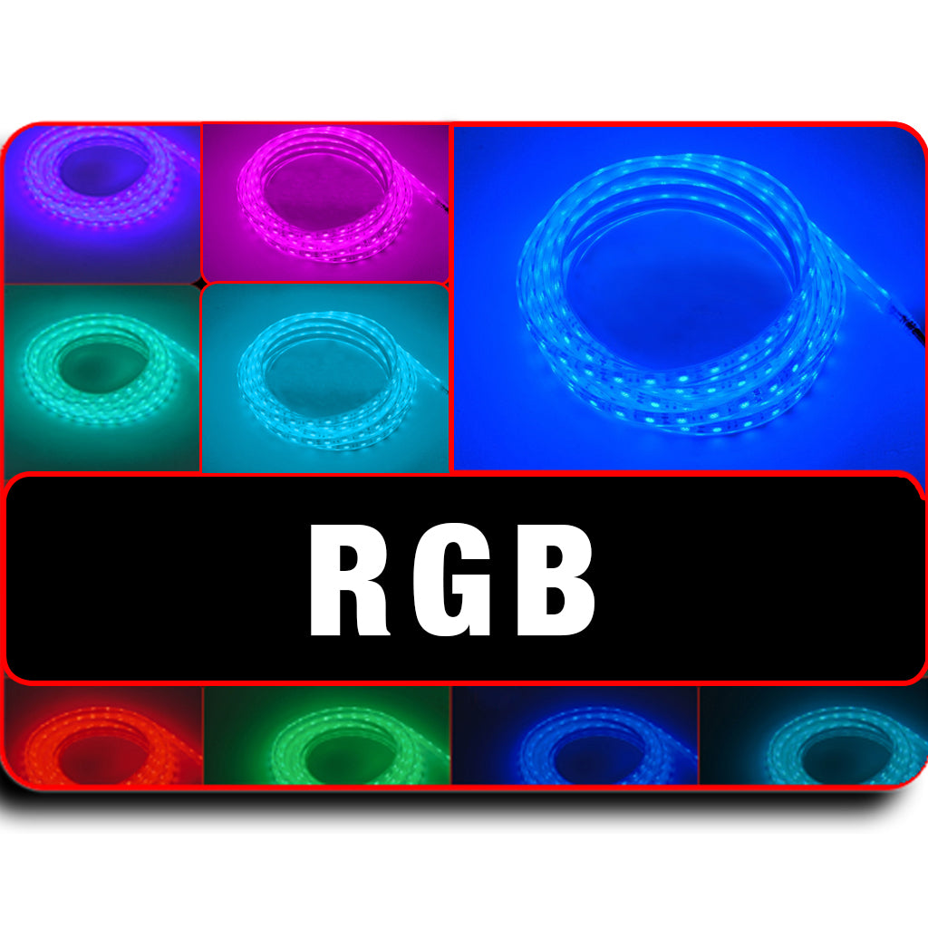 Waterproof Flexible Light Strip - IP68 - 12V RGB Color Changing