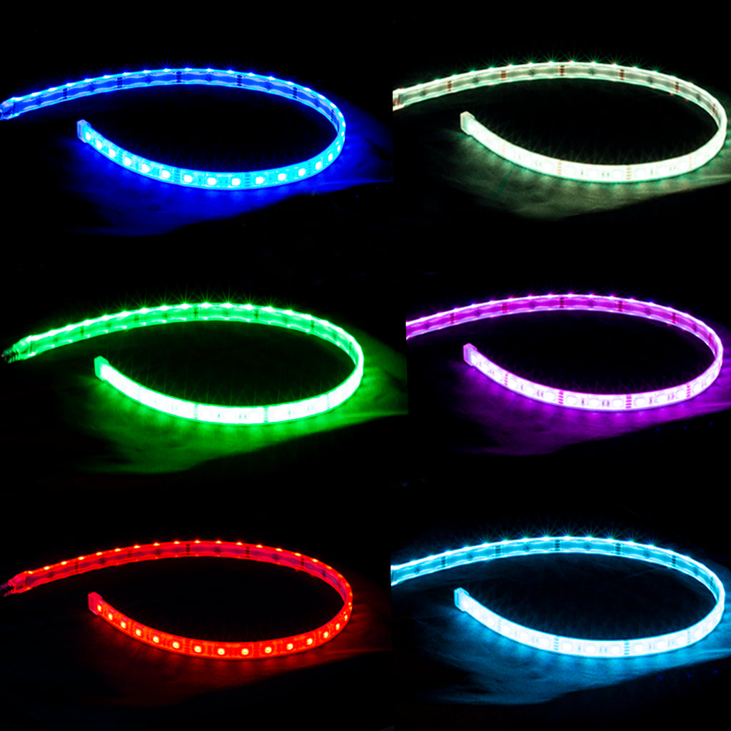 Waterproof Flexible Light Strip - IP68 - 12V RGB Color Changing