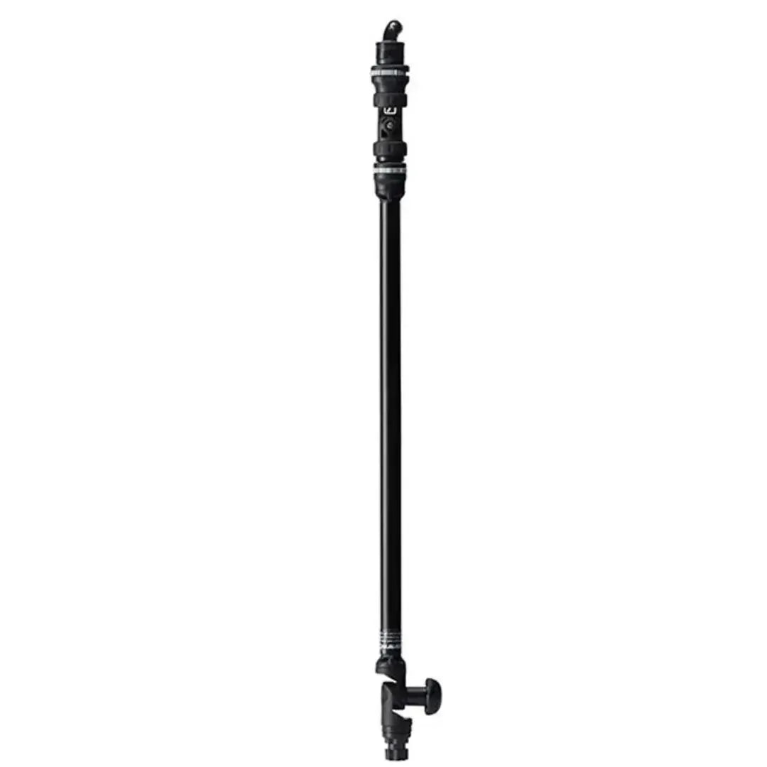 Black Railblaza Camera Boom 600 R-Lock with adjustable joints and removable camera platform.
