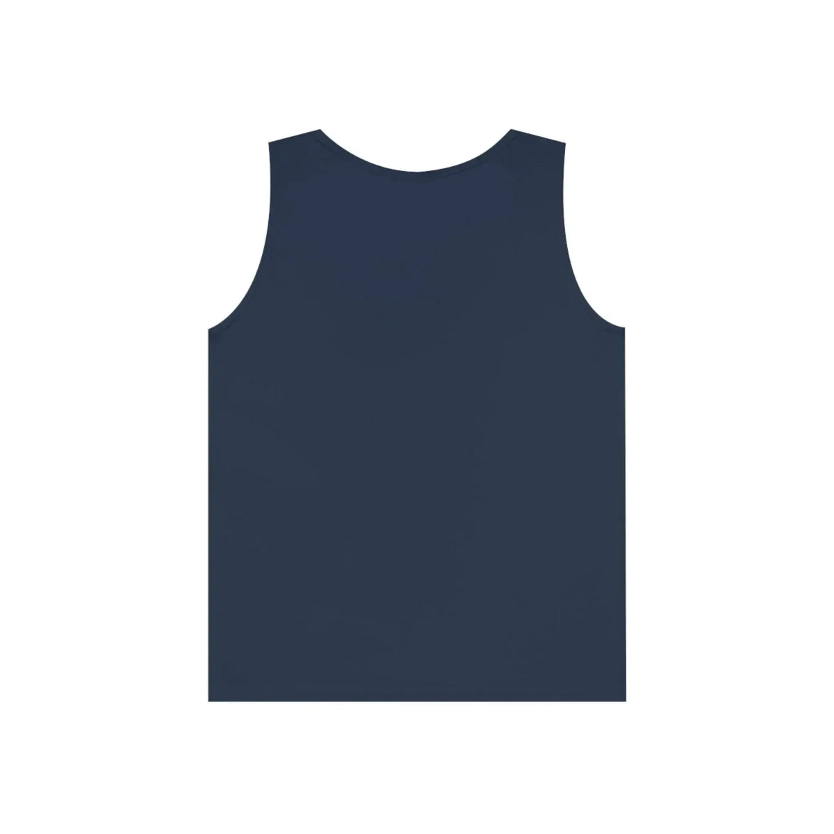 Navy blue cotton River Rat Tank top, classic fit, tear away label.