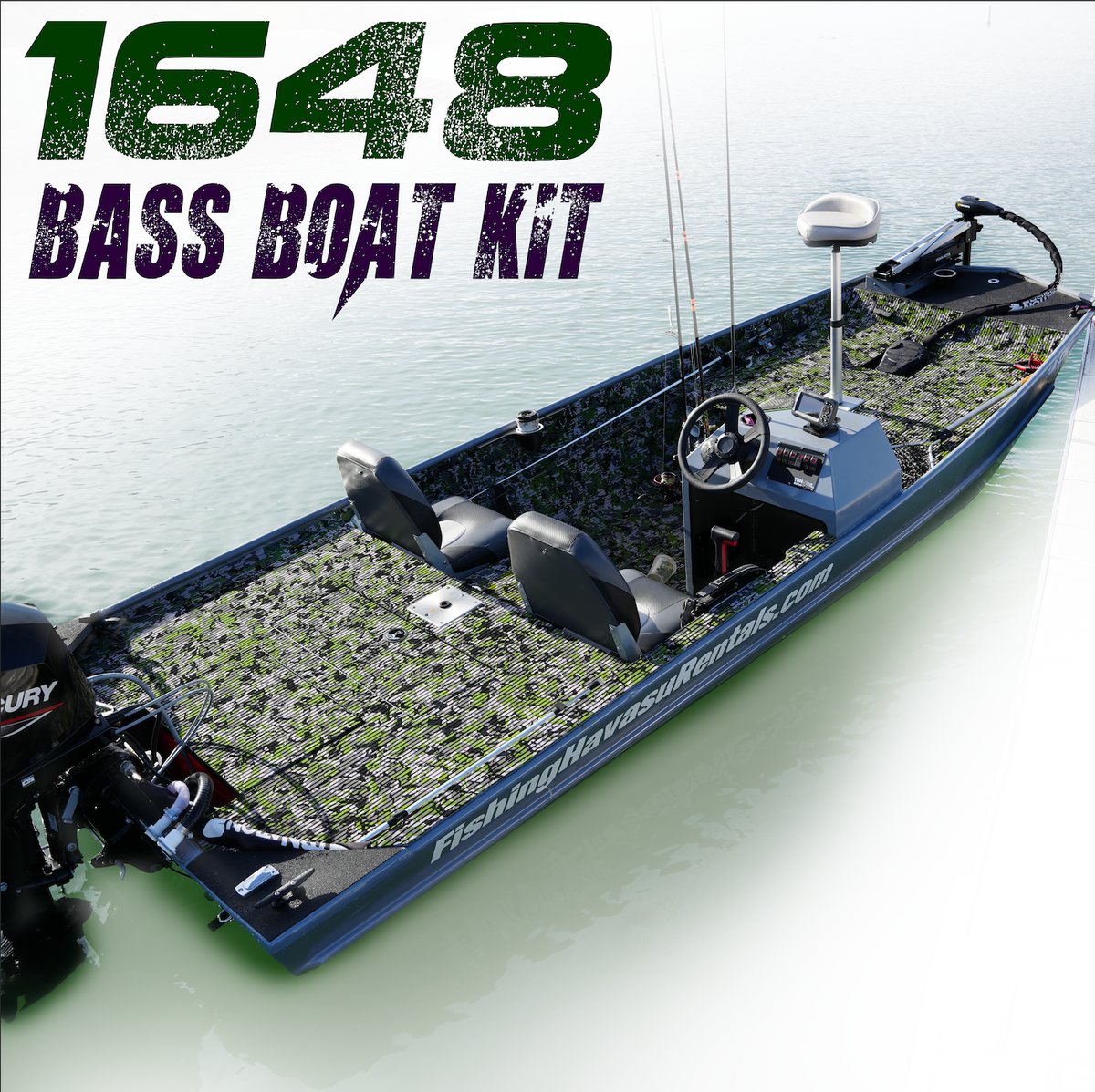 1648 Jon Boat to Bass Boat Kits - Tiny Boat Nation