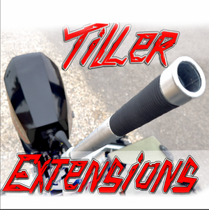 Tiller Extension Handles X-LONG Aluminum