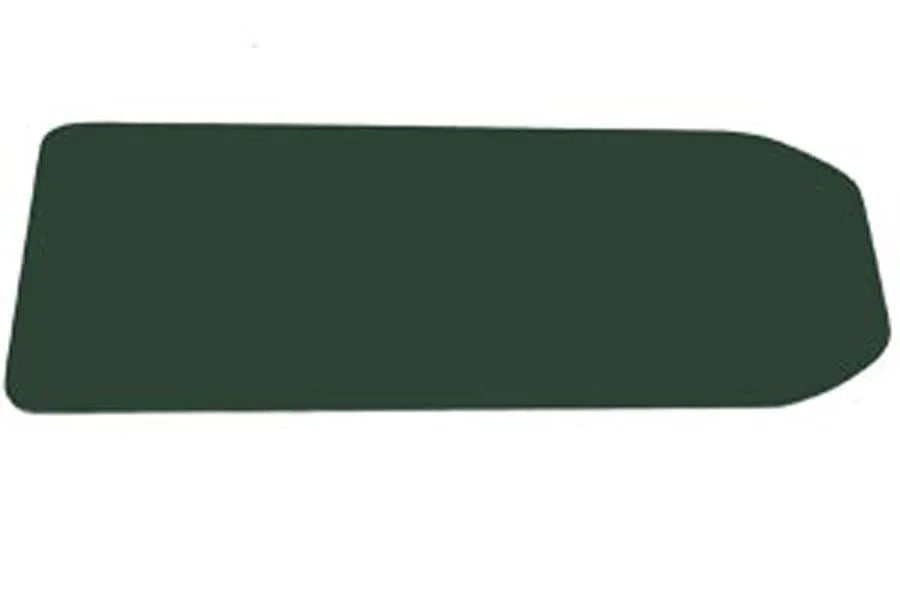 Hunter green marine plywood floorboard for Sea Eagle 285FPB, rectangular with one rounded corner.