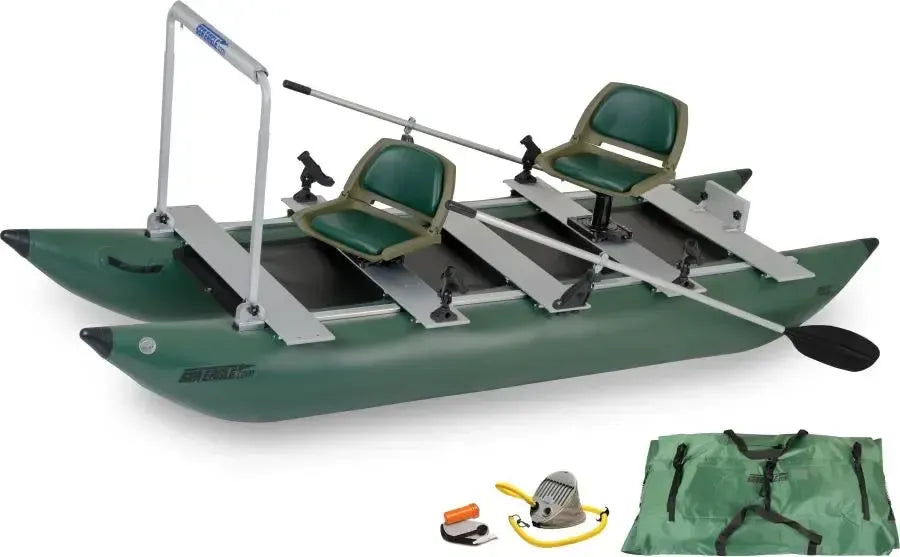 Sea Eagle 375fc FoldCat Inflatable Fishing Boat Deluxe Package