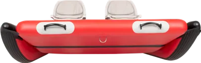 Red Sea Eagle FastCat14™ inflatable catamaran with two light gray seats and black handles.