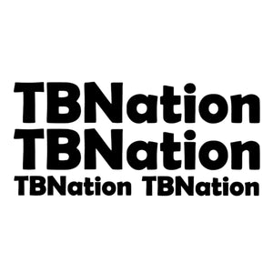 TBNation 4 Decal Pack (2) 12" (2) 6"