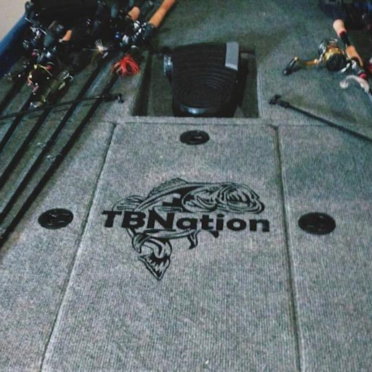 TBNation Bass Carpet Decal 12"